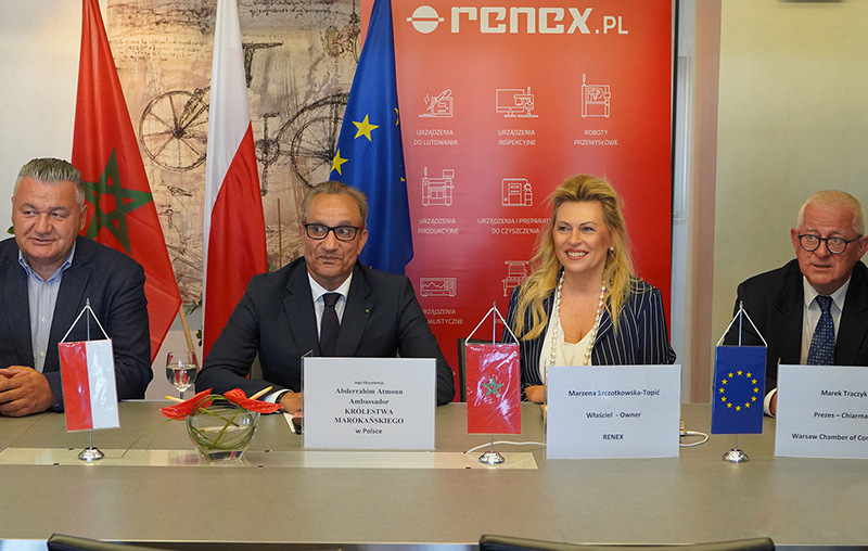 Grupa RENEX nawiązuje współpracę z Ambasadą Królestwa Maroka