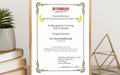 Grupa RENEX z nagrodą YAMAHA Special Contribution Award