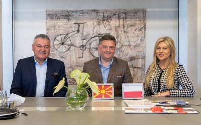 Wizytacja Ambasadora Macedonii w siedzibie Grupy RENEX